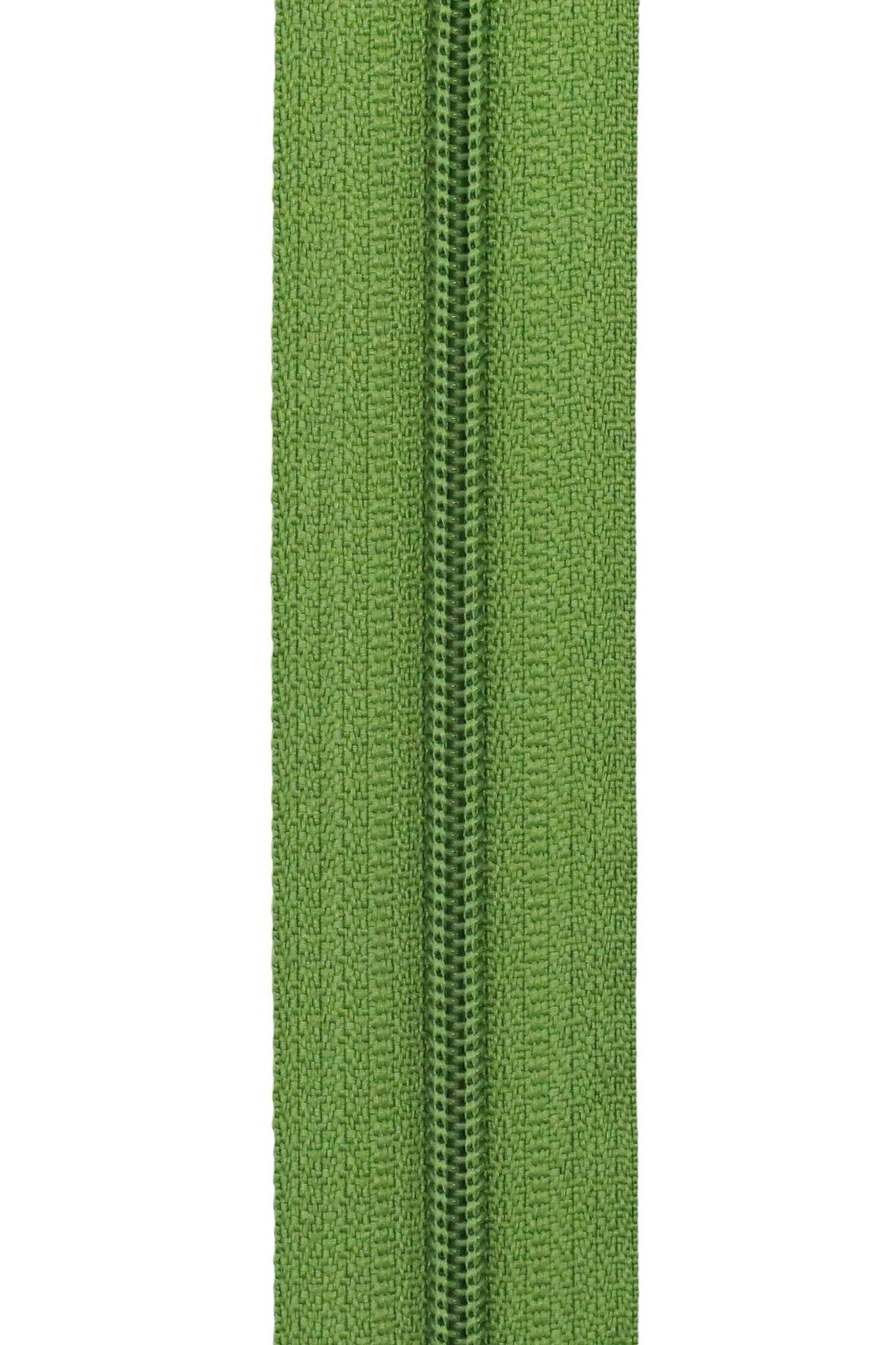 Glidelås Grønn -  6mm - 1 m