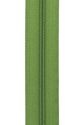 Glidelås Grønn -  6mm - 1 m