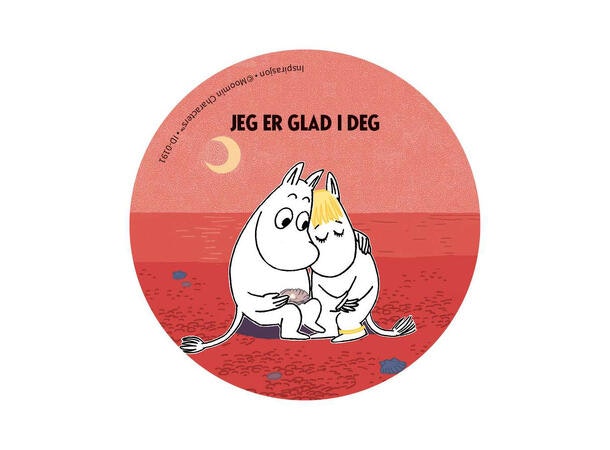 Kjøleskapsmagnet Mummi - Glad i deg!