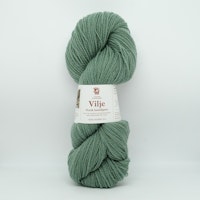 Vilje lamullgarn - Støvet Grønn (430)
