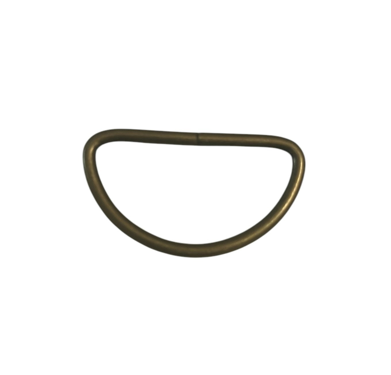 D -ring  -  Antikk messing - 38 mm