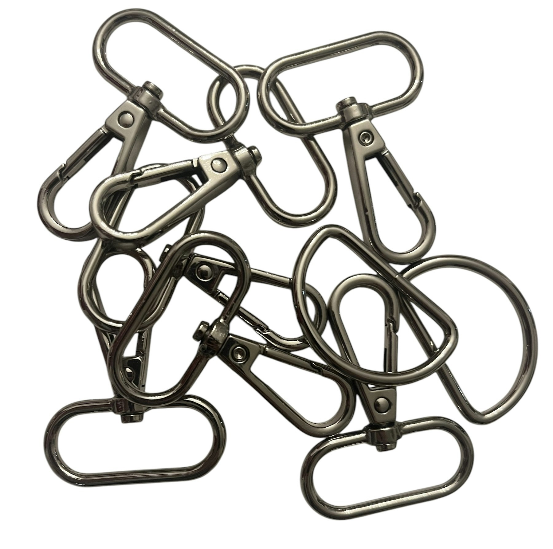 Karabinkrok - Silver - 32 mm