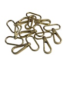Karabinkrok - Light Gold - 32 mm
