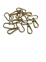 Karabinkrok - Light Gold - 32 mm