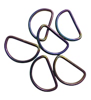 D-Ring - Rainbow - 32 mm