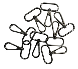 Karabinkrok - Gunmetal - 20mm
