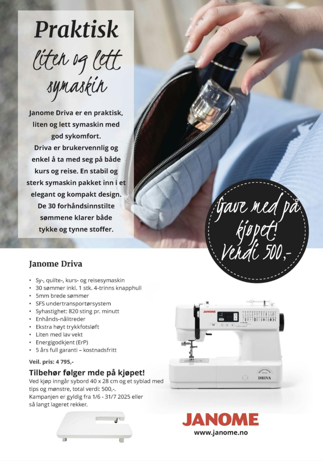Janome Driva M30A