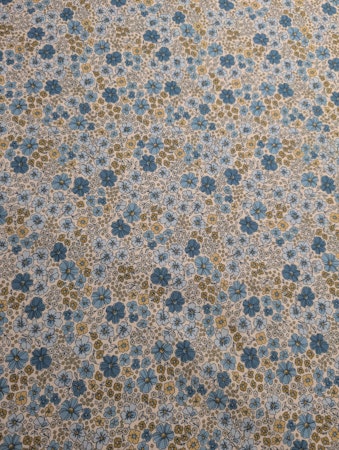 Davos Blue Flowers