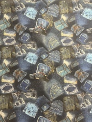 Jeans - Bomullspoplin