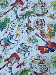 Funky Punky - Bomullspoplin