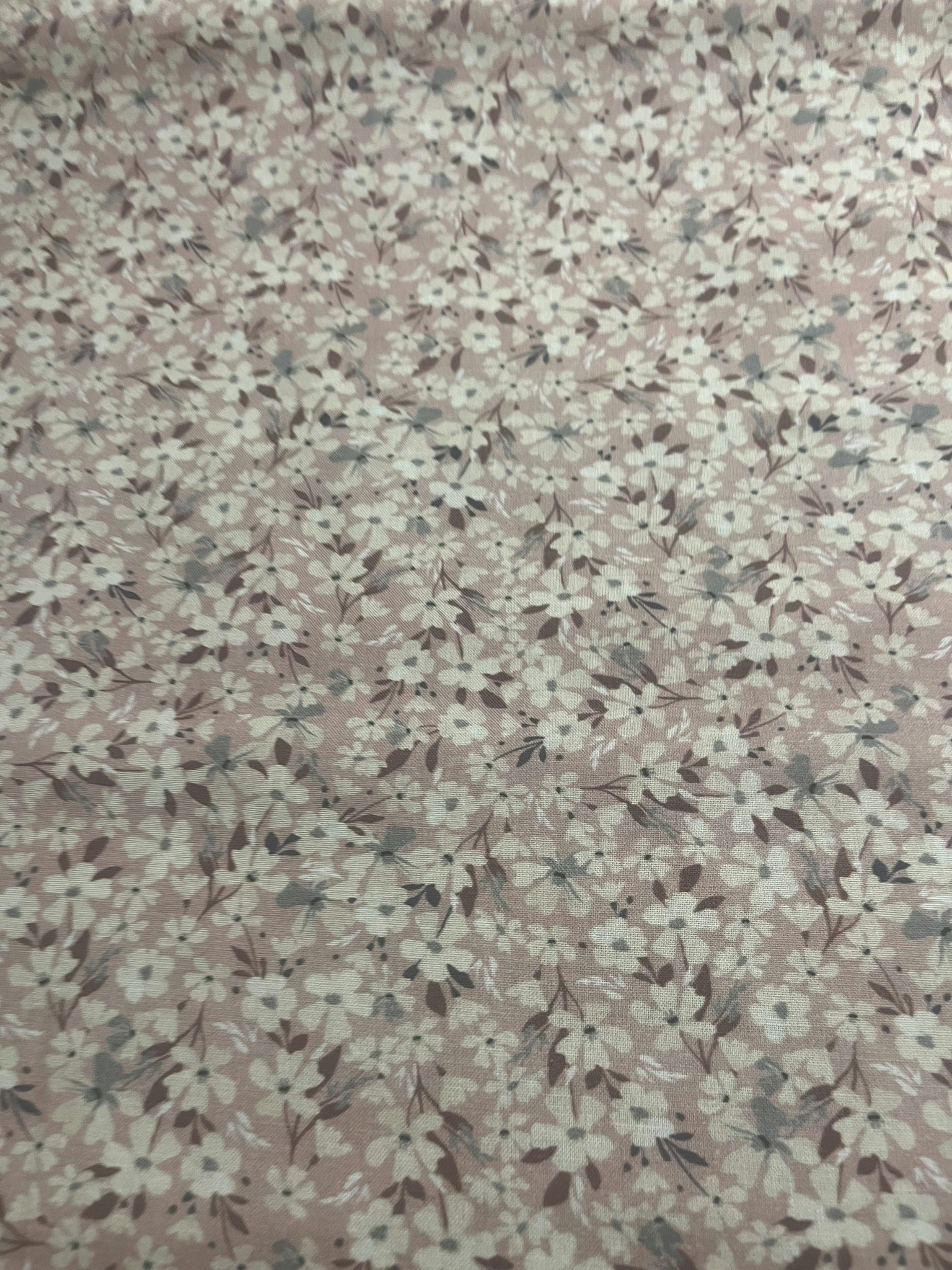Blomstereng - Bomullspoplin