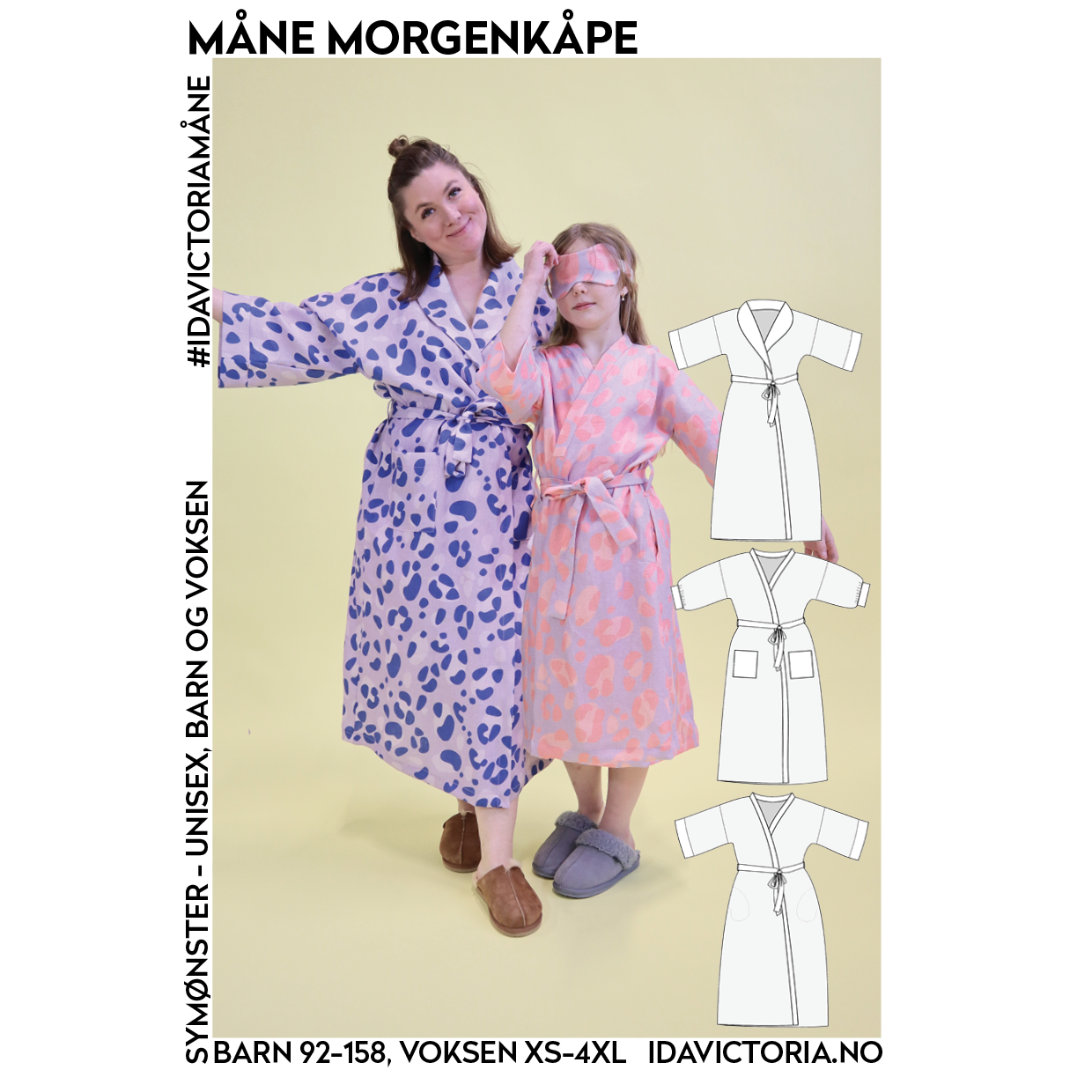 Måne Morgenkåpe