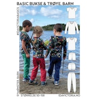 Basic bukse og trøye til barn