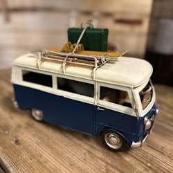 VW Buss Blåmetall - Mye dekorasjon