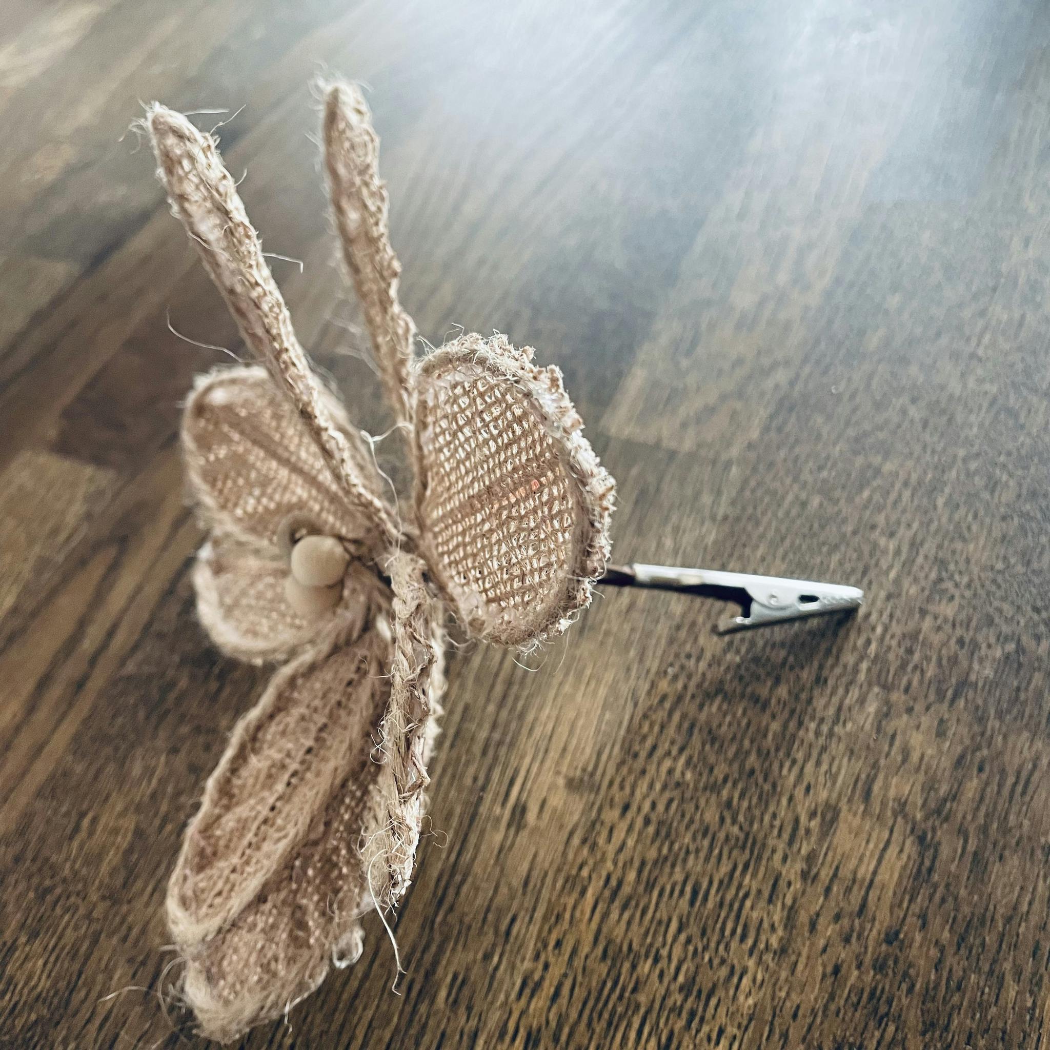 Natur blomma med clips - Stjernsund