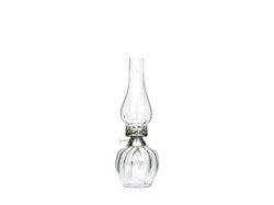 Varmelysholder parafinlampe klart glass - Mye Dekor