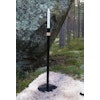 Handgjord Golvljusstake Svart 60cm - Frera Design