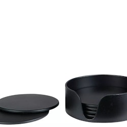 Coaster, black - A Lot Decoration