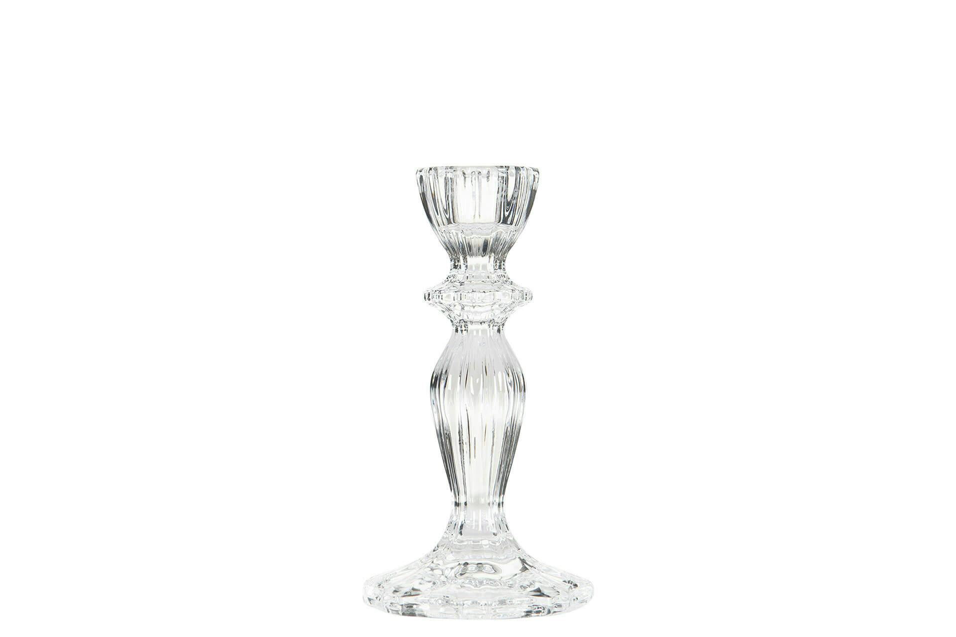 Ljusstake Elegant 8X10cm, klarglas - A Lot Decoration