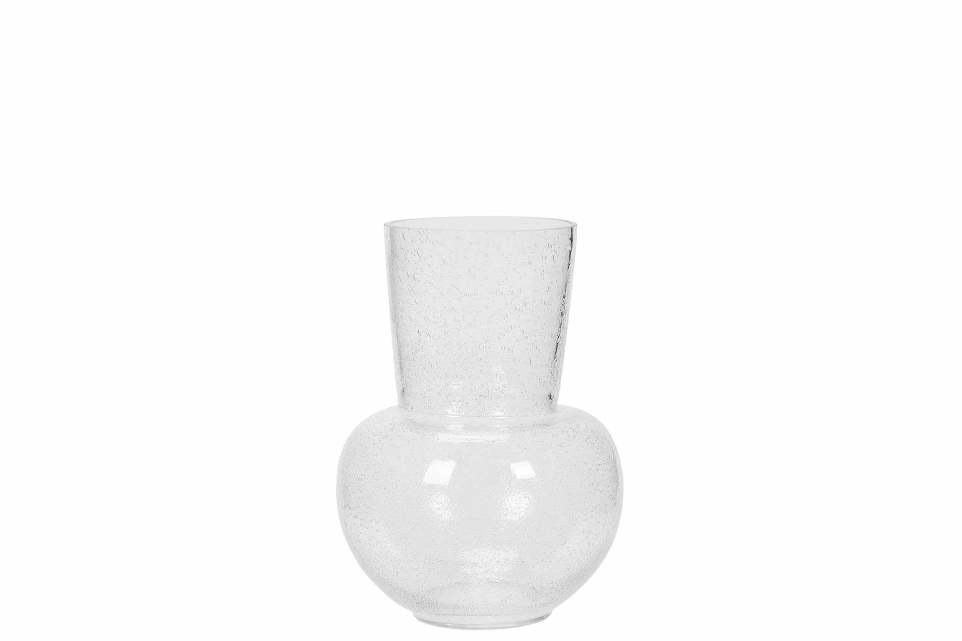 Vase Bubbles, clear glass - A Lot Decoration