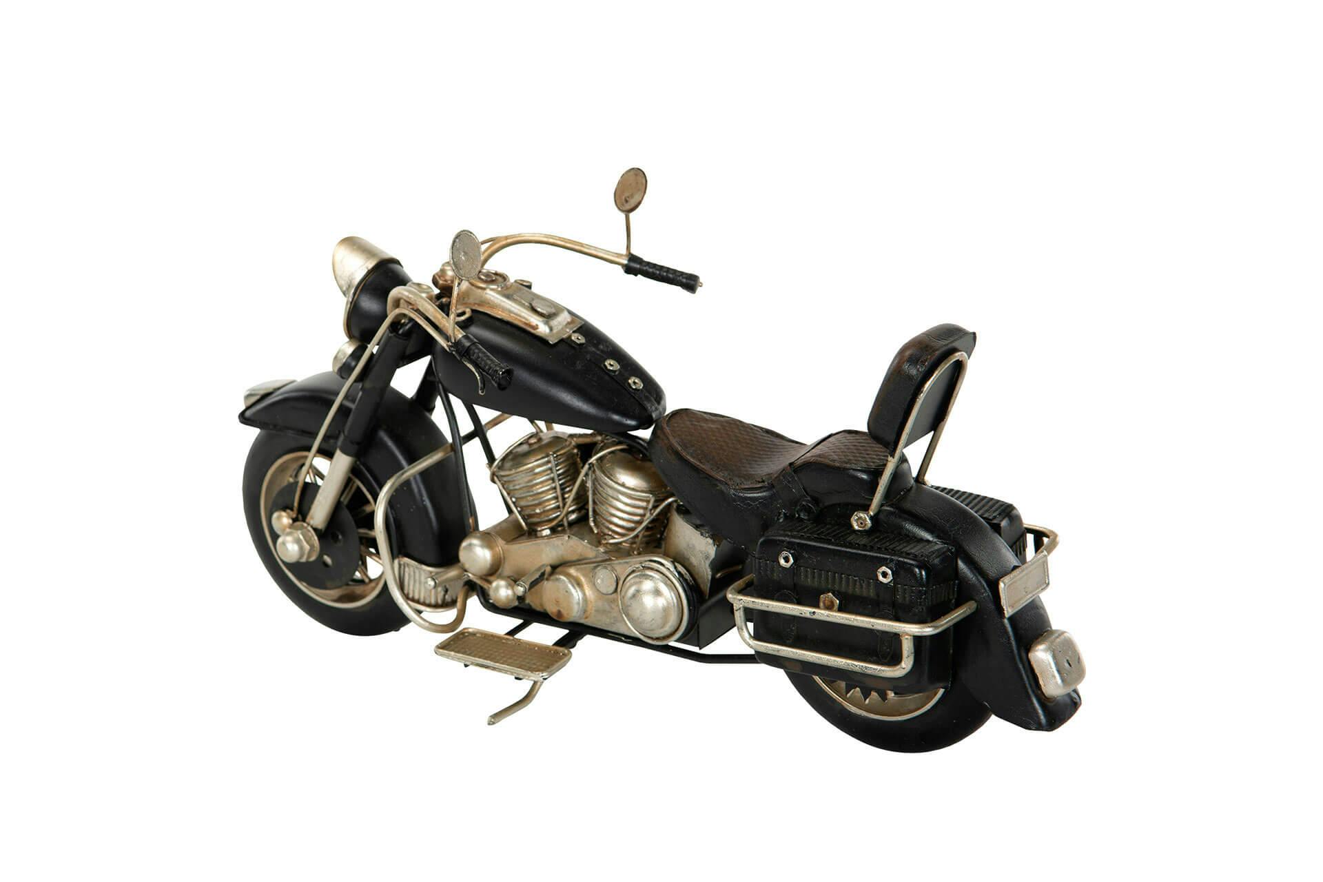 Motorcykel Svart Metall - A Lot Decoration