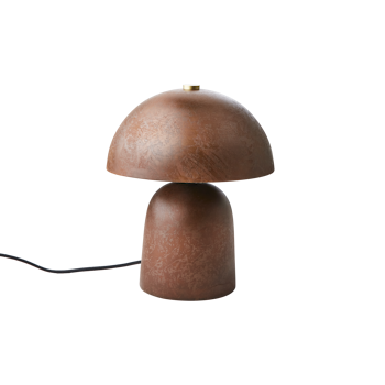 Bordslampa Fungi M, Rostbrun - Affari of Sweden