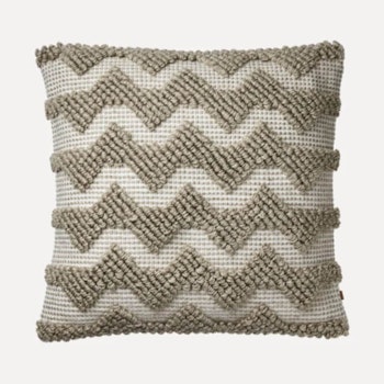 Cushion cover Peter, natural/green - Affari of Sweden