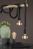 Lampa Rep Svart 150cm - A Lot Decoration