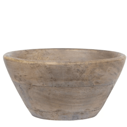 Bowl, small, antique wood - A Lot Decoration