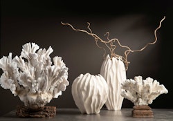 Korall Smoth på träfot - A Lot Decoration