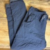 Stretch trousers, Navy blue - Cozy House