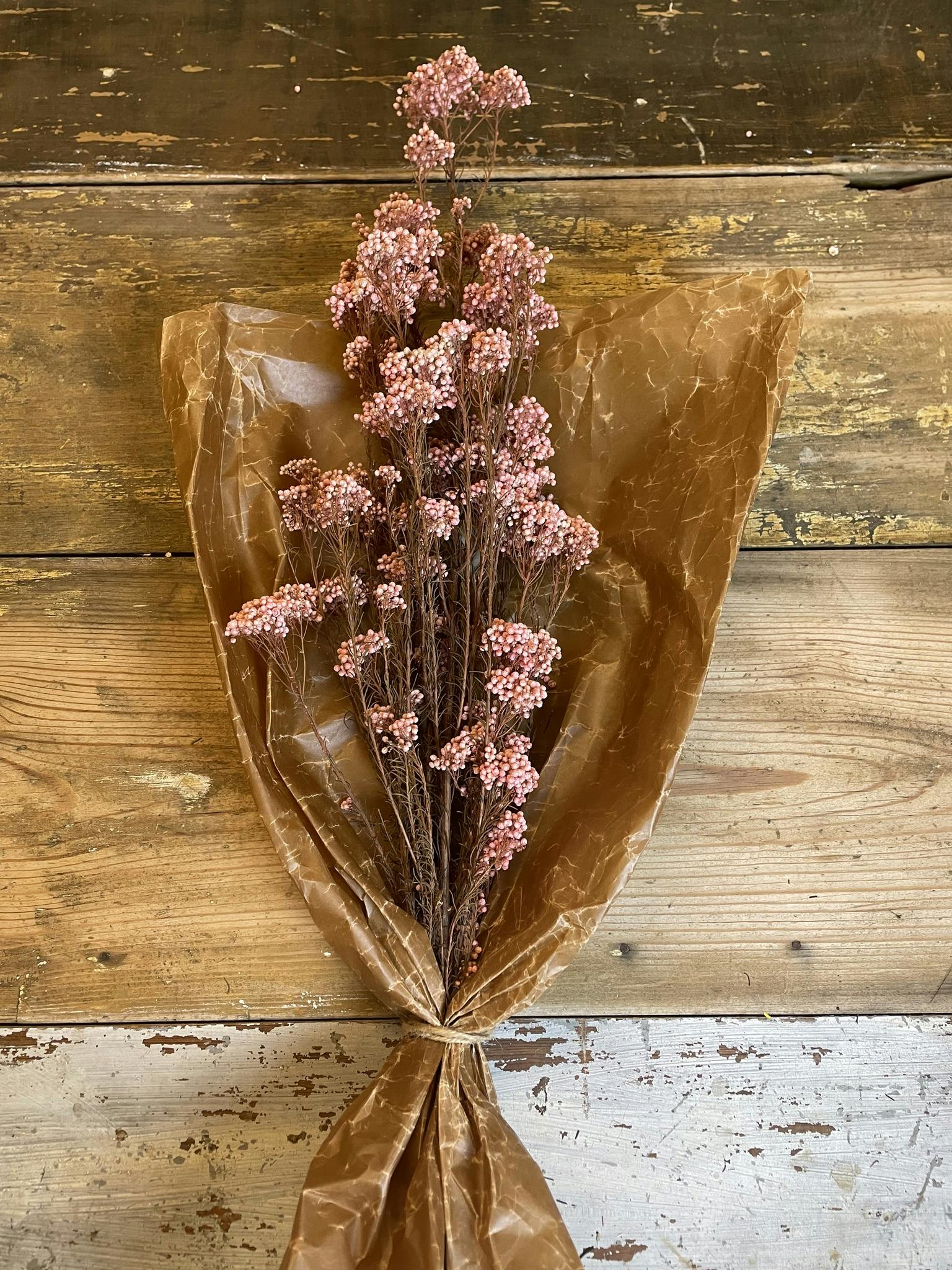 Diosmi Rice Flower, rosa 100gr - Konserverade blommor & blad - Frera Design