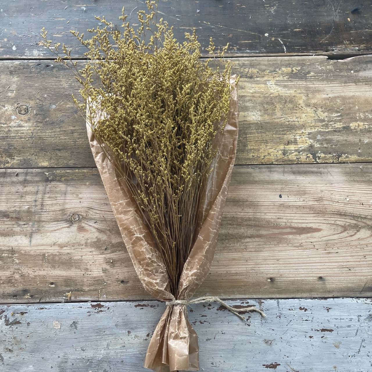 Limonium Lovergrass Gul 120gr - konserverade blommor & blad