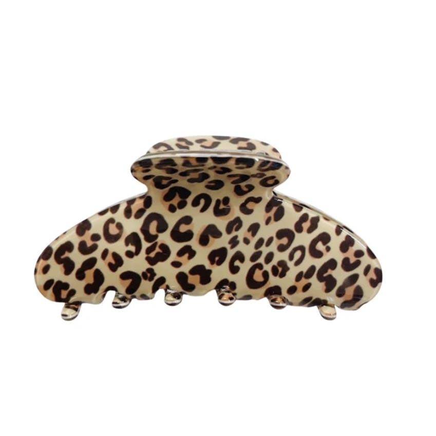 Hårklämma, leopard - Stella Details