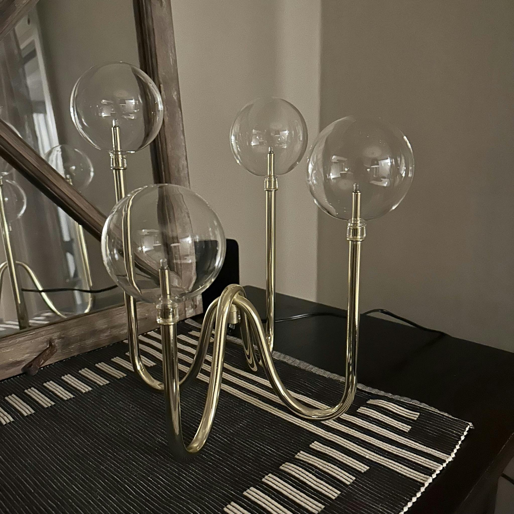 Table lamp, Globe, Gold - Stjernsund Collection