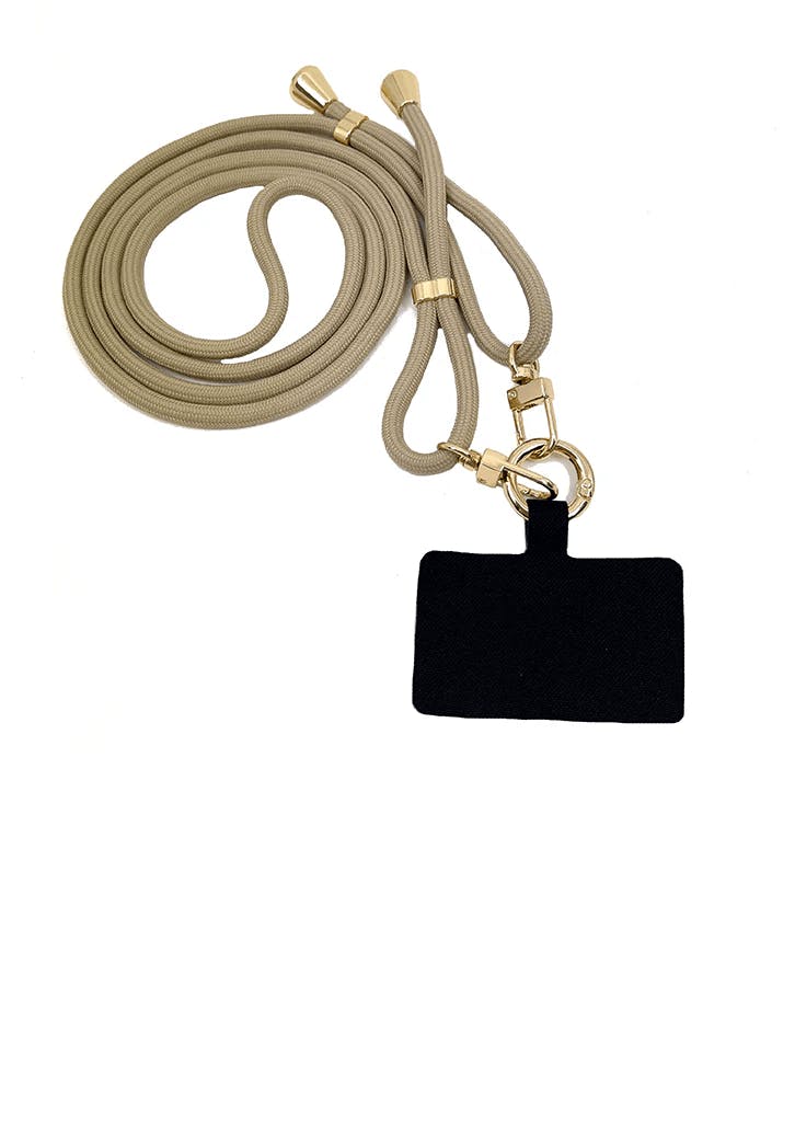 Mobile necklace, Beige/gold - In Sunny Mood