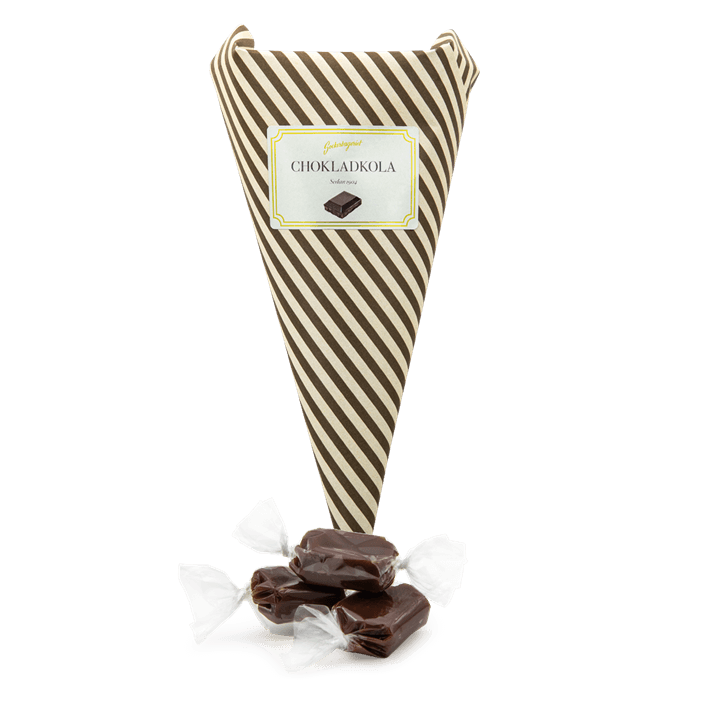Premium Chocolate Caramel in a cone 100G - Sockerbakeriet