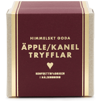 Tryfflar Äpple&Kanel 200gram - Konfektyrfabriken