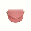 Handväska, Round scatchel, Dusty pink - Pipol