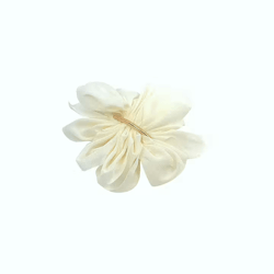 Hairpiece, Airy Barette, White - Pipol