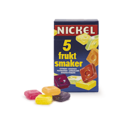 Nickel Frukt, 100gram - Sockerbageriet