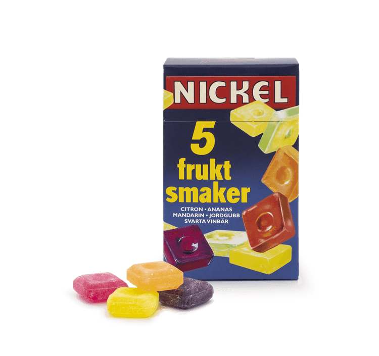 Nickel Frukt, 100gram - Sockerbageriet