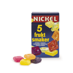 Nickel Frukt, 100gram - Sockerbageriet