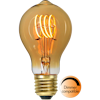 LED-lampe Amber, Sprial fra Star trading