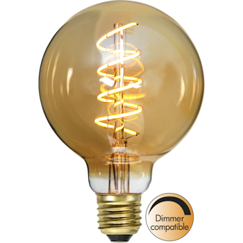 LED-lampe DECOLED SPIRAL AMBER fra Star trading