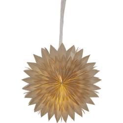 Pappersstjärna DIS, Beige 50cm - Star trading