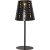 Bordslampa solcell Sola, svart - Star trading