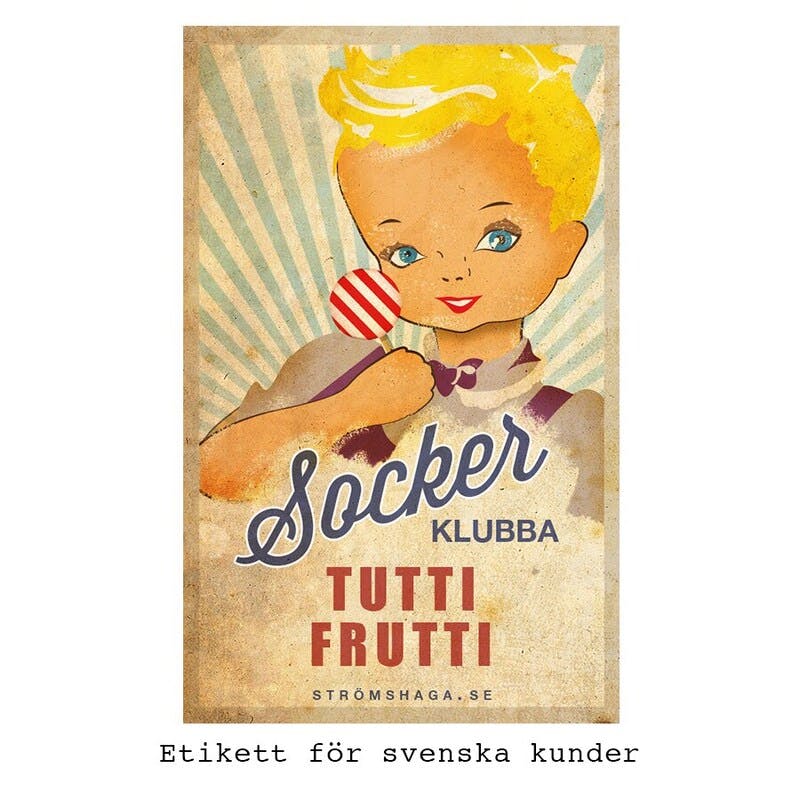 Sockerklubba Tutti Frutti - Strömshaga