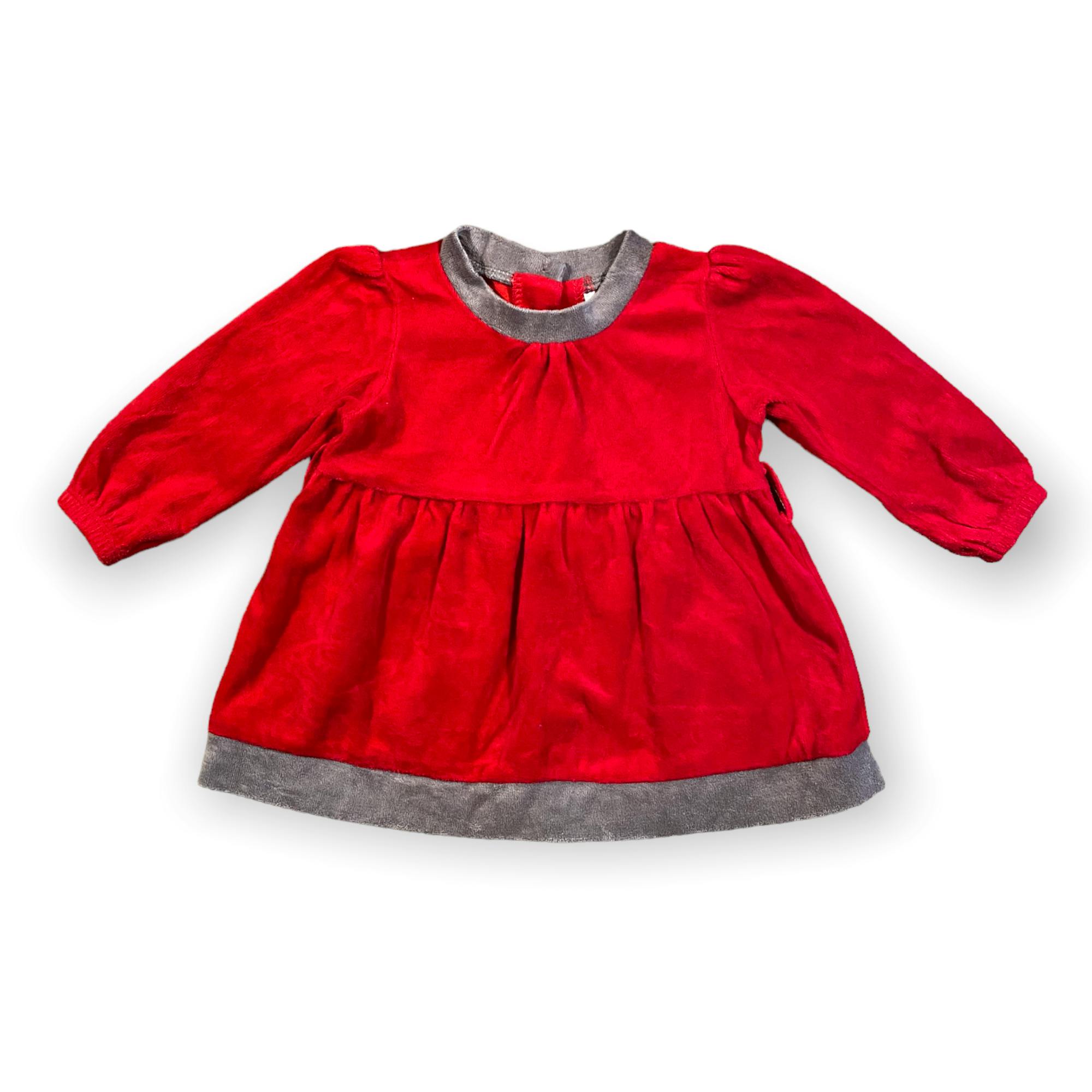 Julklänning i velour, KappAhl, stl 62/68 - Kids Recycle
