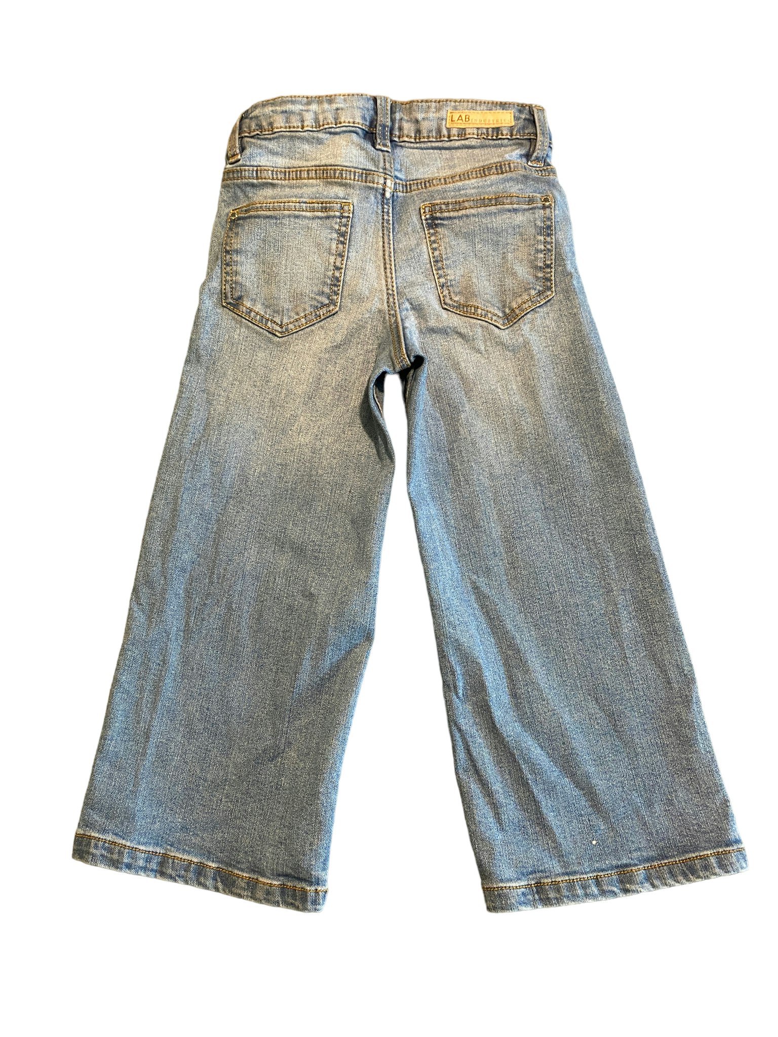 Jeans med vida ben, KappAhl Lab Industries, stl 110